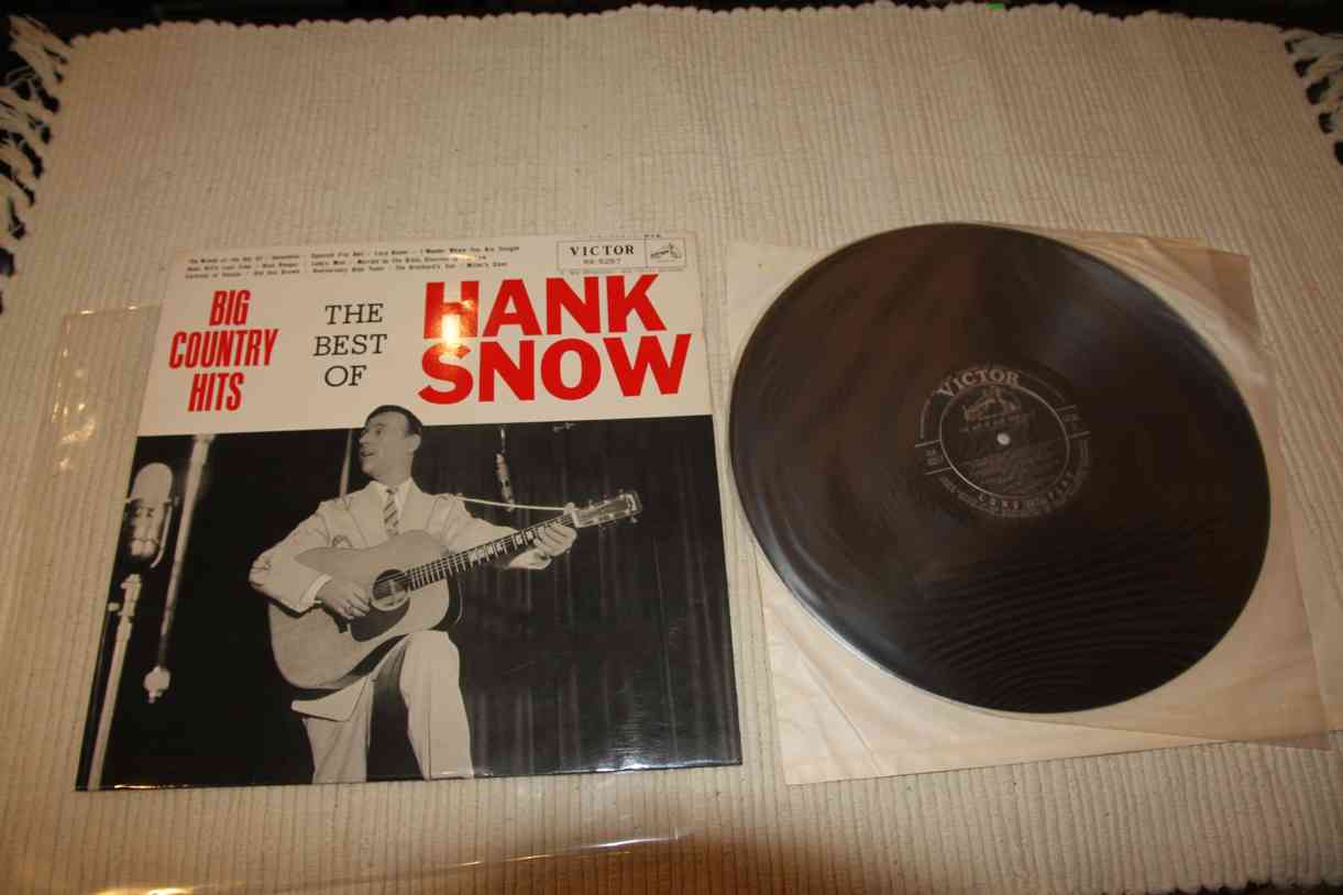 HANK SNOW - BIG COUNTRY HITS THE BEST OF - JAPAN